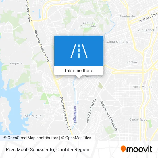 Rua Jacob Scuissiatto map