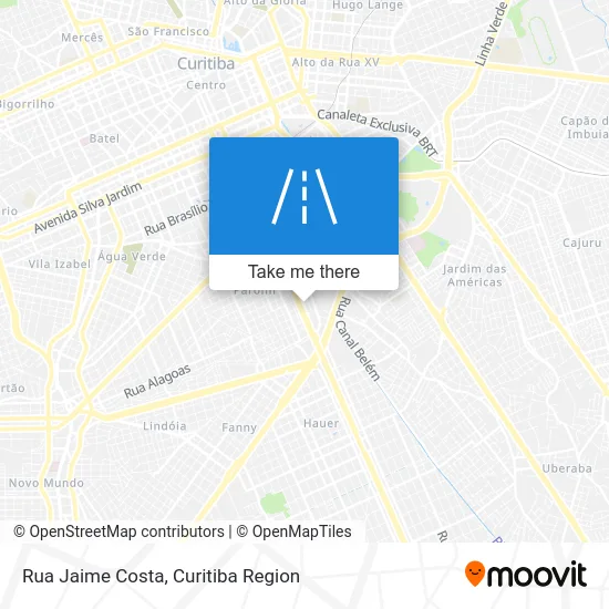 Rua Jaime Costa map