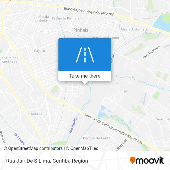 Rua Jair De S Lima map
