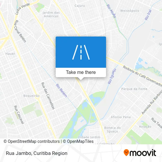 Rua Jambo map
