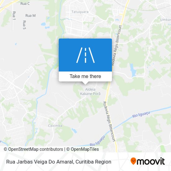 Rua Jarbas Veiga Do Amaral map