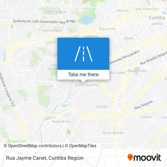 Rua Jayme Canet map