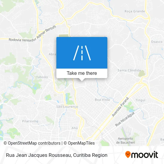 Rua Jean Jacques Rousseau map