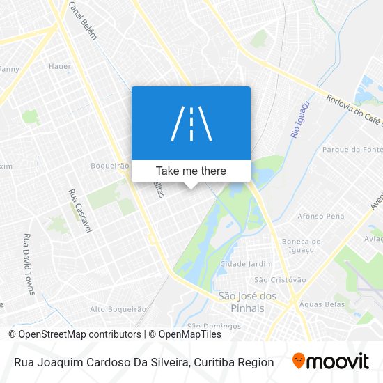 Rua Joaquim Cardoso Da Silveira map