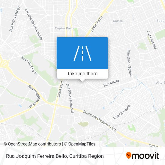 Rua Joaquim Ferreira Bello map