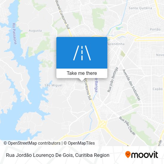 Rua Jordão Lourenço De Gois map