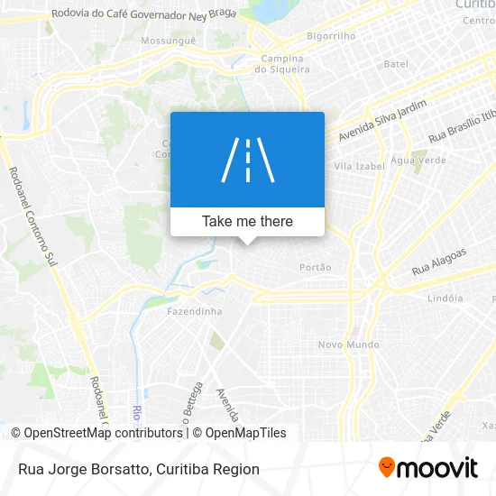 Rua Jorge Borsatto map