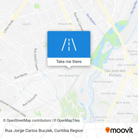 Rua Jorge Carlos Buczek map