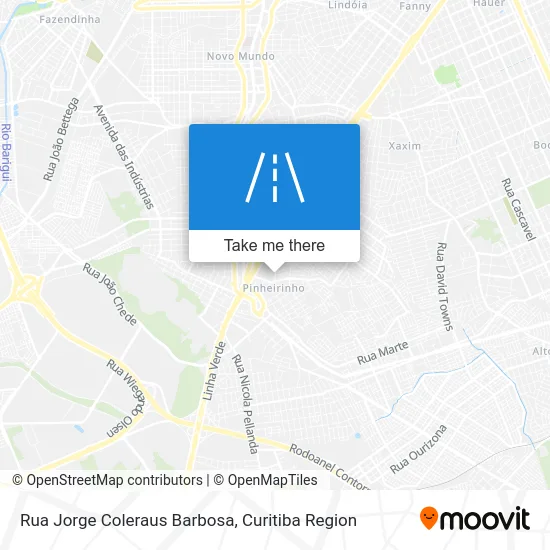 Rua Jorge Coleraus Barbosa map