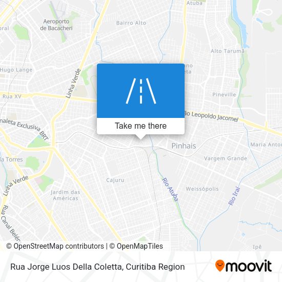 Rua Jorge Luos Della Coletta map
