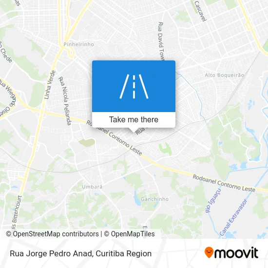 Rua Jorge Pedro Anad map