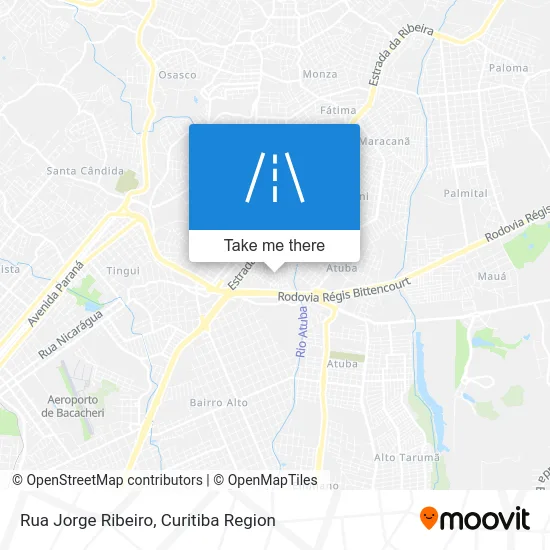 Rua Jorge Ribeiro map