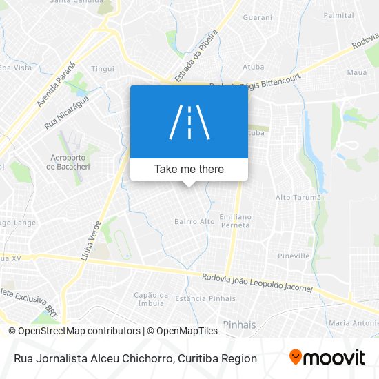 Rua Jornalista Alceu Chichorro map