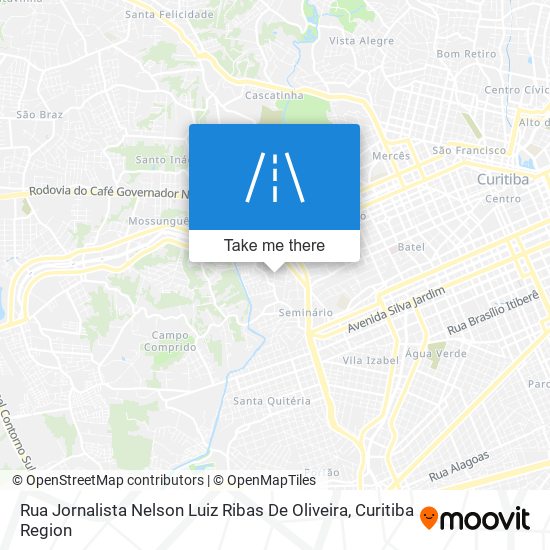 Rua Jornalista Nelson Luiz Ribas De Oliveira map