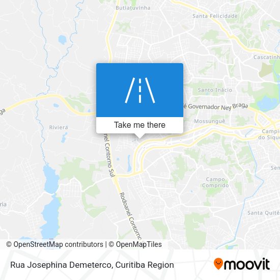 Rua Josephina Demeterco map