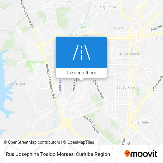 Rua Josephina Toaldo Moraes map