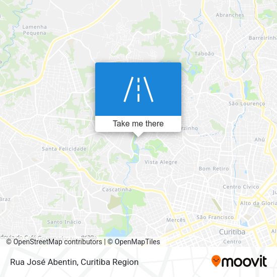 Rua José Abentin map