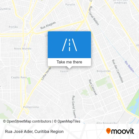 Rua José Ader map
