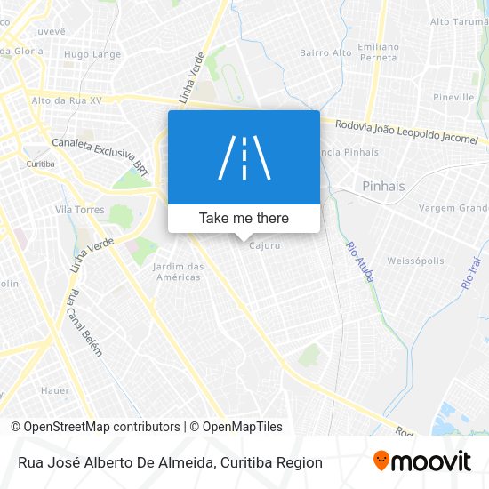 Rua José Alberto De Almeida map