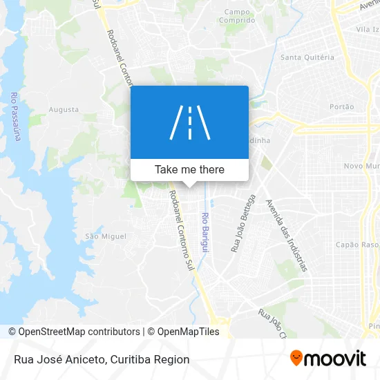 Rua José Aniceto map