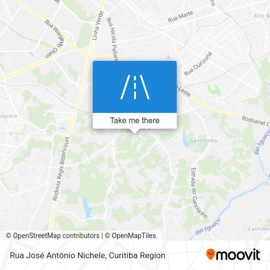 Rua José Antônio Nichele map