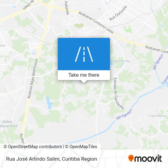 Rua José Arlindo Salim map