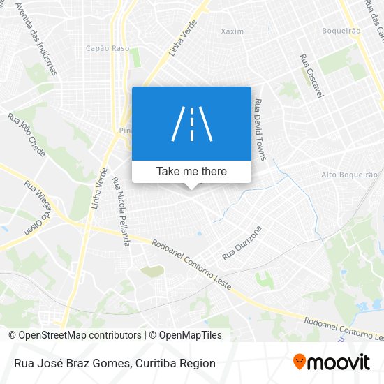 Rua José Braz Gomes map