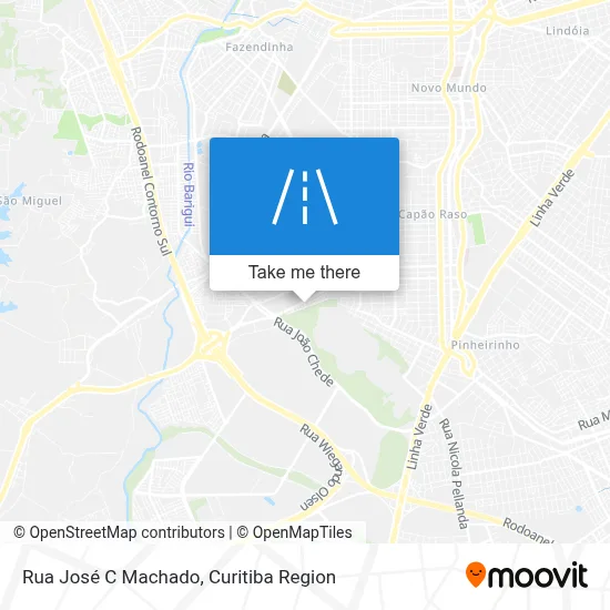 Rua José C Machado map
