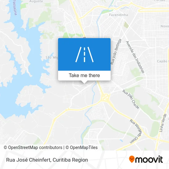 Rua José Cheinfert map