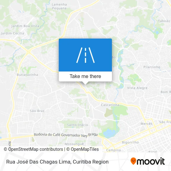 Rua José Das Chagas Lima map