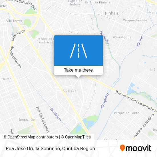 Rua José Drulla Sobrinho map