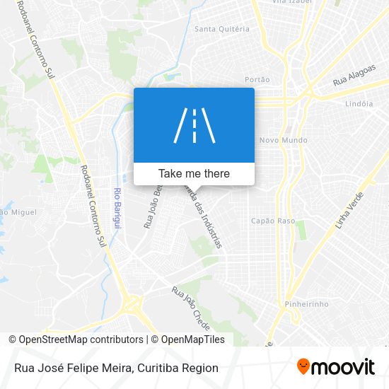 Rua José Felipe Meira map