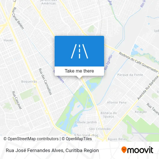 Rua José Fernandes Alves map