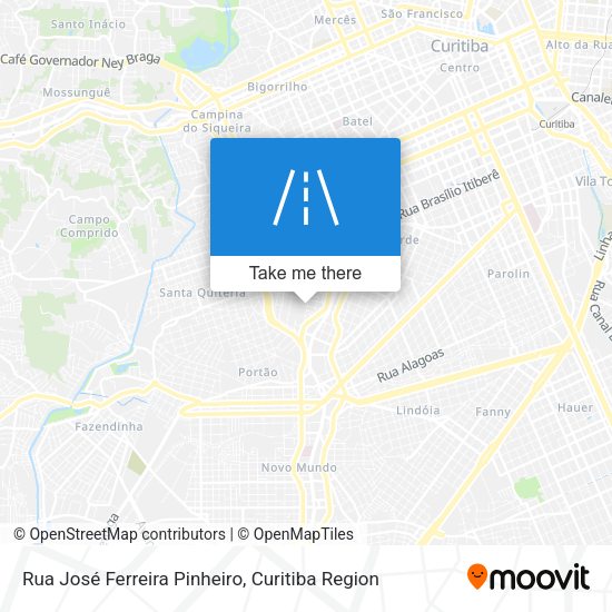 Rua José Ferreira Pinheiro map