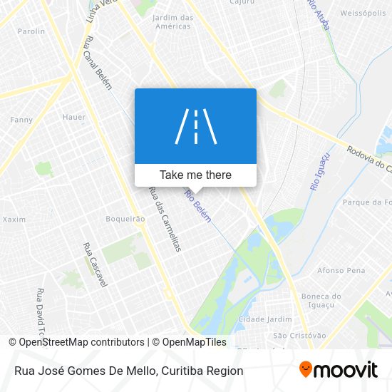Rua José Gomes De Mello map