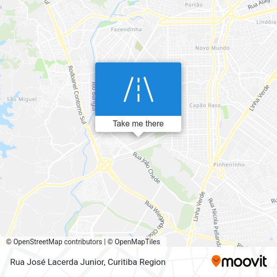 Rua José Lacerda Junior map