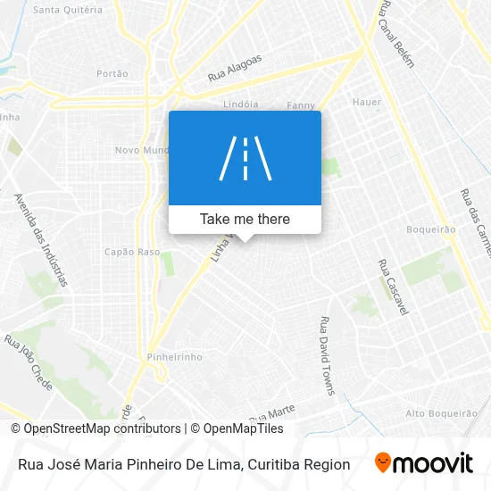 Rua José Maria Pinheiro De Lima map