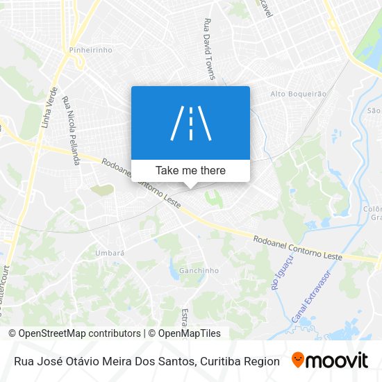 Rua José Otávio Meira Dos Santos map
