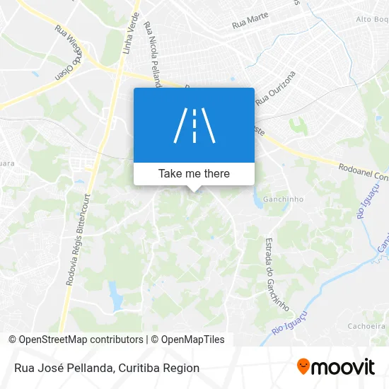 Rua José Pellanda map