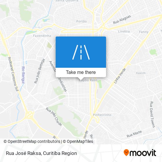 Rua José Raksa map