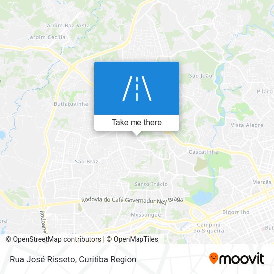 Rua José Risseto map