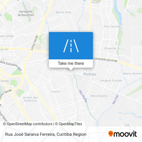 Rua José Saraiva Ferreira map