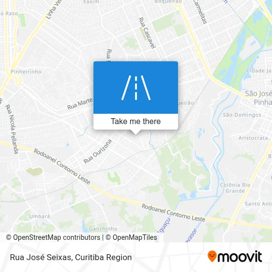 Rua José Seixas map