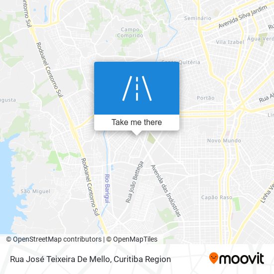 Rua José Teixeira De Mello map