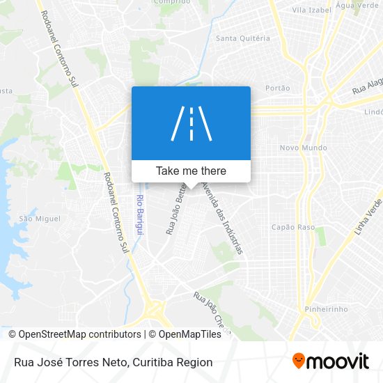Rua José Torres Neto map