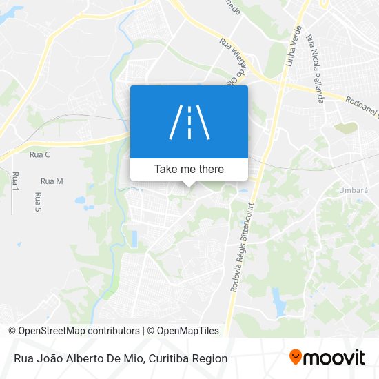 Rua João Alberto De Mio map