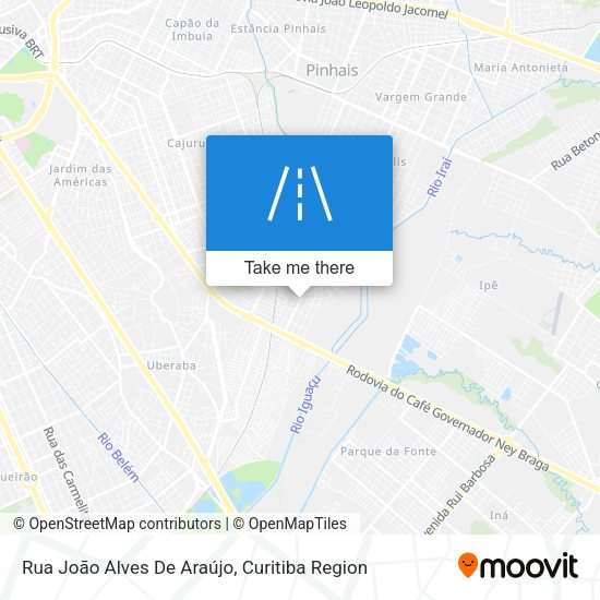 Rua João Alves De Araújo map