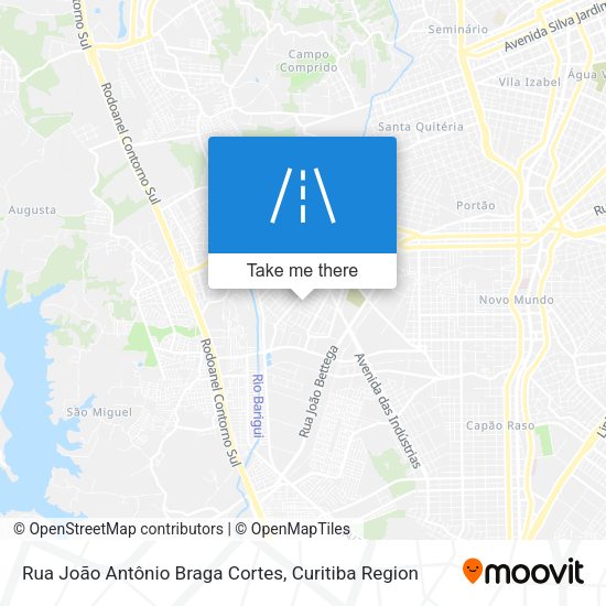 Rua João Antônio Braga Cortes map