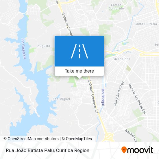 Rua João Batista Palú map
