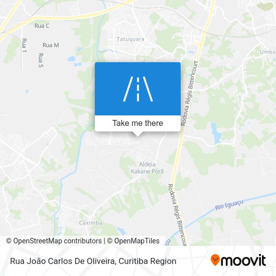 Rua João Carlos De Oliveira map